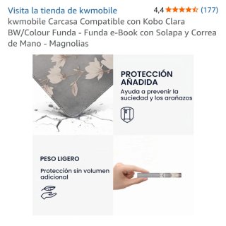 Custodia per E-reader con fiori