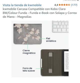 Custodia per E-reader con fiori