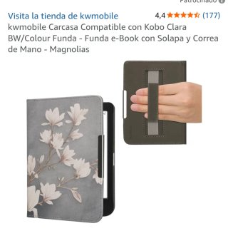 Custodia per E-reader con fiori