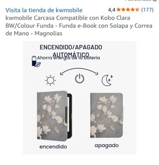 Custodia per E-reader con fiori