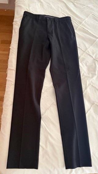 Pantalón de traje negro