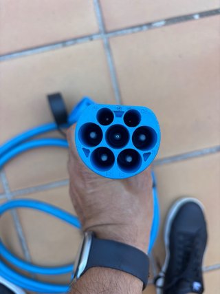 Cable Mennekes Tipo 2 Tesla 4m coche eléctrico 32A