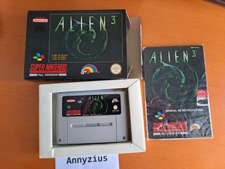 Alien 3 Super Nintendo SNES PAL