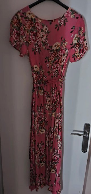 Vestido largo floral Brave Soul talla XS