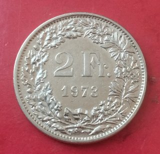 Moneda 2 Francos Suizos
