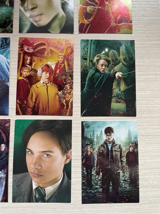 Lote 12 Cartas Harry Potter Panini