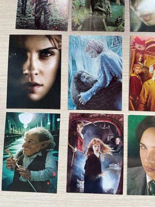 Lote 12 Cartas Harry Potter Panini