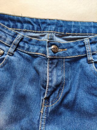 Pantalón Vaquero Recto Denim Talla M