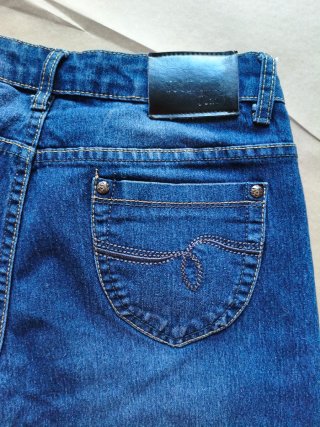 Pantalón Vaquero Recto Denim Talla M