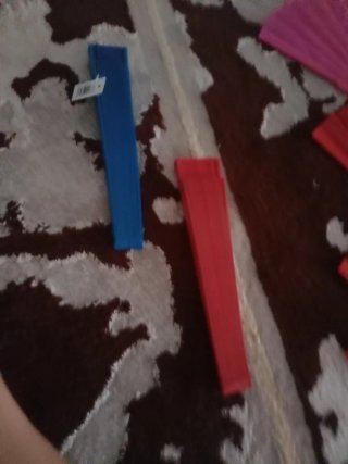 Abanicos madera y plástico nuevos