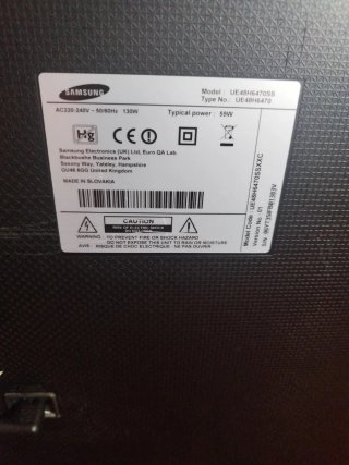 Smart TV Samsung 48 Negra