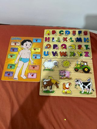 Puzle Cuerpo Humano y Animales