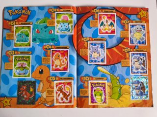 Album Cromos Pokémon Sticker Album Merlin nintendo