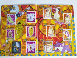 Album Cromos Pokémon Sticker Album Merlin nintendo
