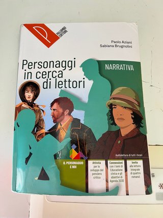 libro narrativa Personaggi in cerca di lettori