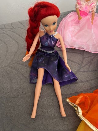 Lote 6 Muñecas Estilo Barbie