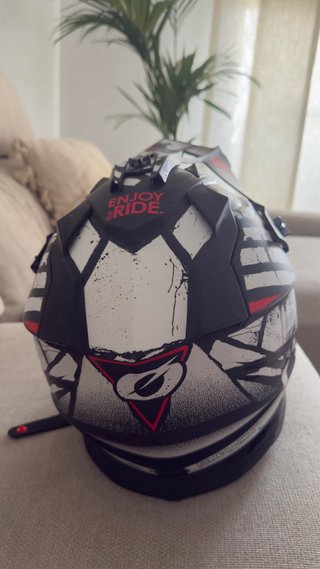 Casco Cross O'Neal 2SRS GLITCH V.23 Talla M