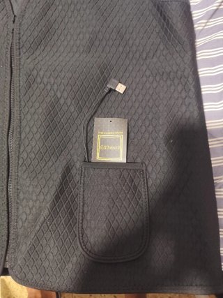 Chaleco térmico eléctrico Albast negro