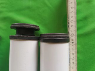 4 Gambe Metalliche Bianche per Sala da Pranzo/Ufficio