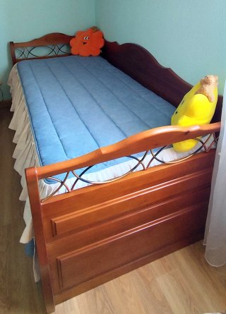 Dormitorio juvenil madera