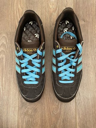 Adidas Japan Marrón Oscuro y Azul Talla 40 2/3
