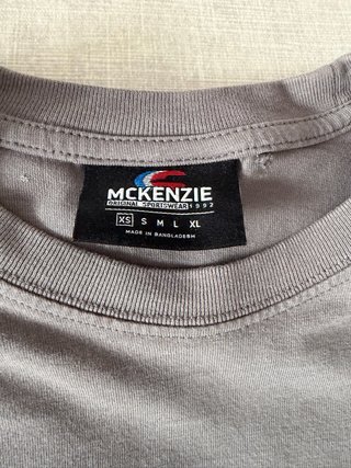 Camiseta McKenzie Gris Talla XS