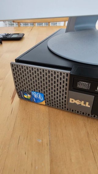 Pack Ordenador Dell + Monitor Gris