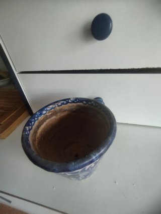 Macetero Fajalauza Granada.alto 10cm