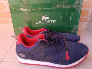 Zapatillas Lacoste Aesthet Azul/Rojo