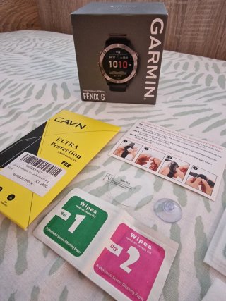 Protector Pantalla Cristal Templado Garmin Fenix 6