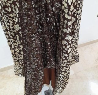 Vestido largo SERPIL estampado talla XXL 44
