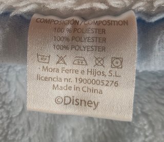 Manta cuna Mickey y oveja azul