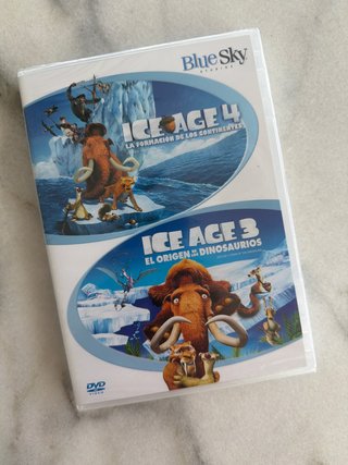 2 DVDs Ice Age 3 y 4 (Español)