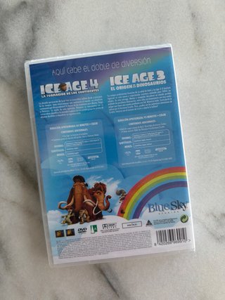 2 DVDs Ice Age 3 y 4 (Español)