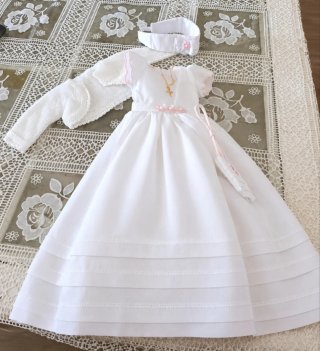 Vestido Nancy Comunión Blanco