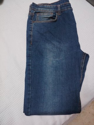 Pantalón vaquero skinny hombre azul oscuro