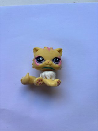 Littlest Pet Shop 878 Gato Amarillo