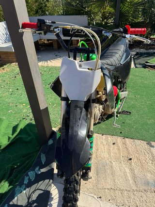 Pit Bike 140 PGR Motocross Negra y Verde
