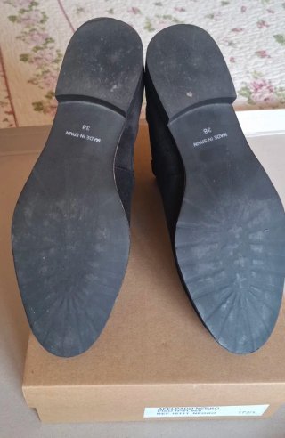 Botines negros ante talla 38