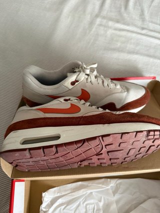 Nike Air Max 1 Beige/Naranja