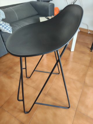 Taburete The Masie Paris Negro