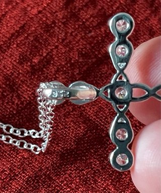 Colgante Cruz Plata 925