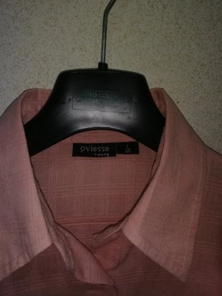 Camicia donna rosa in cotone