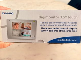 Vigilabebés Miniland Digimonitor 3.5 Touch