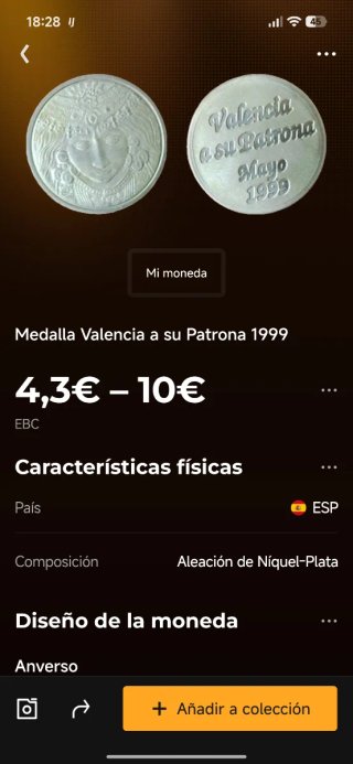 Medalla Patrona Valencia 1999