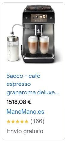 Cafetera Saeco Xelsis Deluxe Superautomática