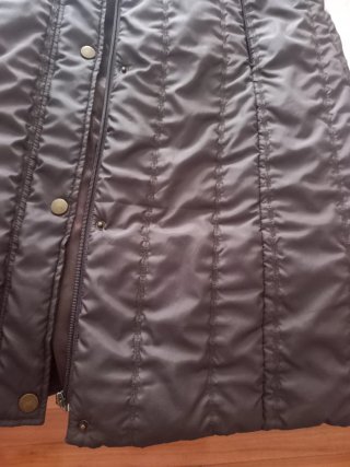 Parka larga marrón Talla 46