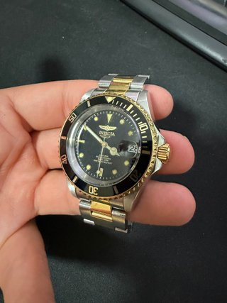 Reloj Invicta Pro Diver Oro y Plata