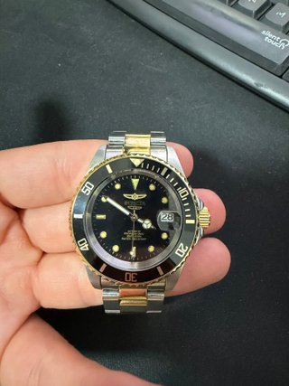 Reloj Invicta Pro Diver Oro y Plata