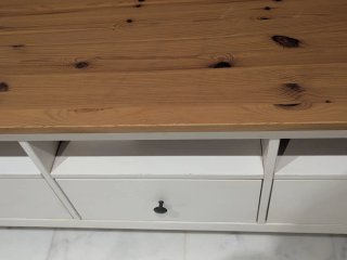 Mueble TV Ikea Hemnes Madera